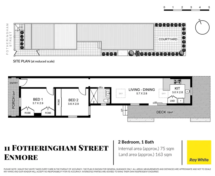 Floorplan of Homely house listing, 11 Fotheringham Street, Enmore NSW 2042