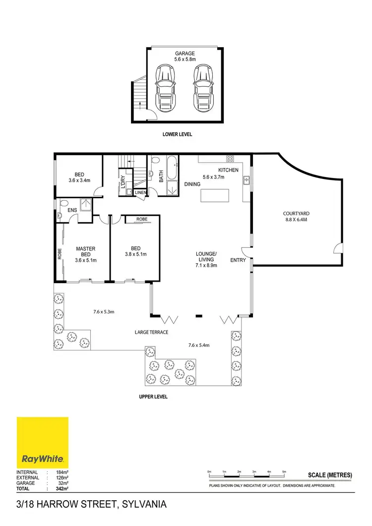Floorplan of Homely unit listing, 3/18-20 Harrow Street, Sylvania NSW 2224