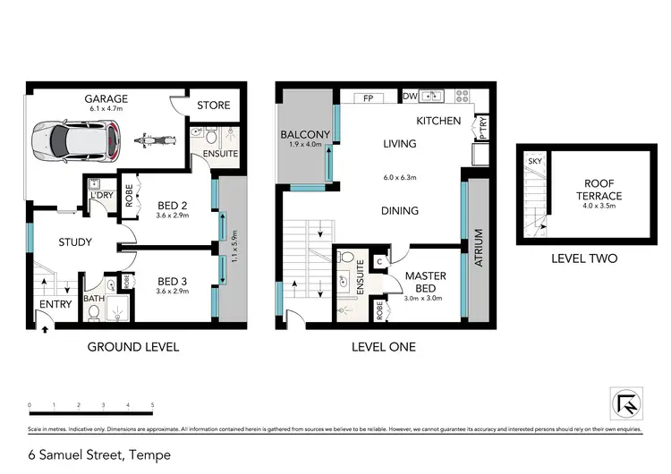 Floorplan of Homely house listing, 6 Samuel Lane, Tempe NSW 2044