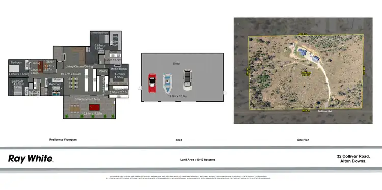 Floorplan of Homely rural property listing, 32 Colliver Road, Alton Downs QLD 4702