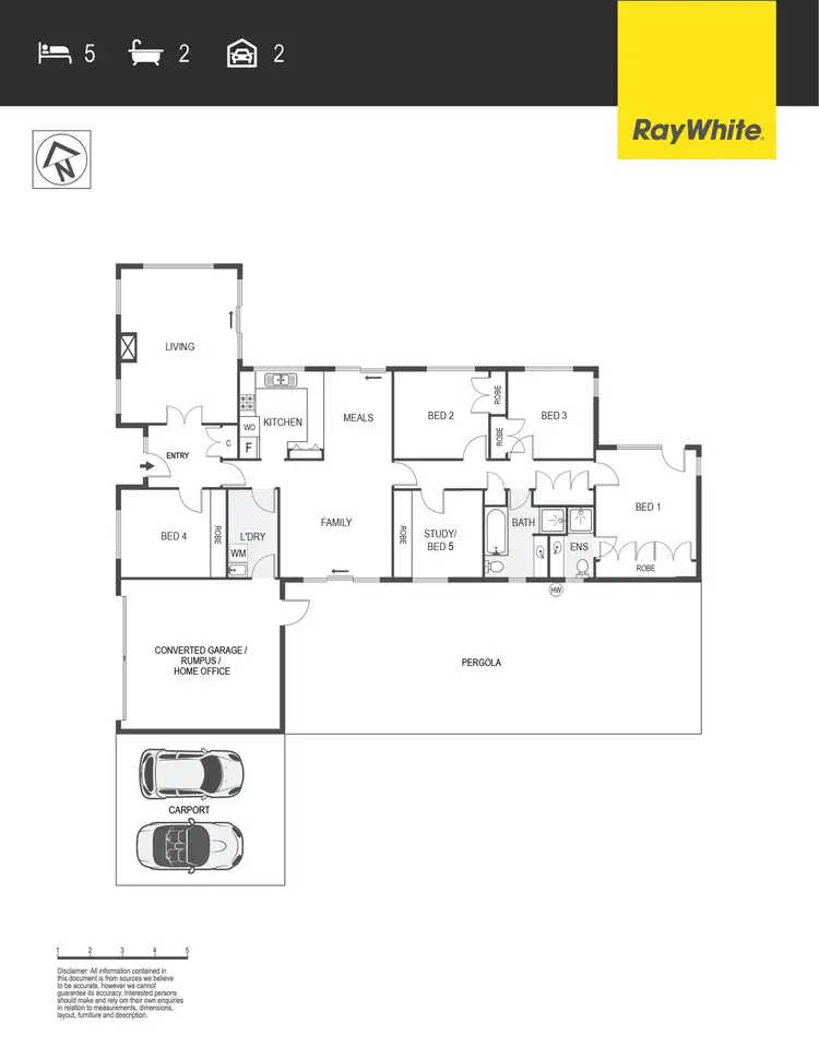 Floorplan of Homely house listing, 12 Capertee Place, Kaleen ACT 2617