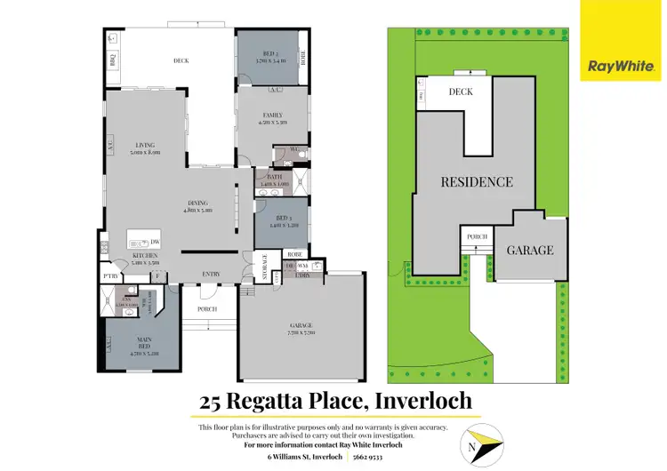 Floorplan of Homely other listing, 25 Regatta Place, Inverloch VIC 3996