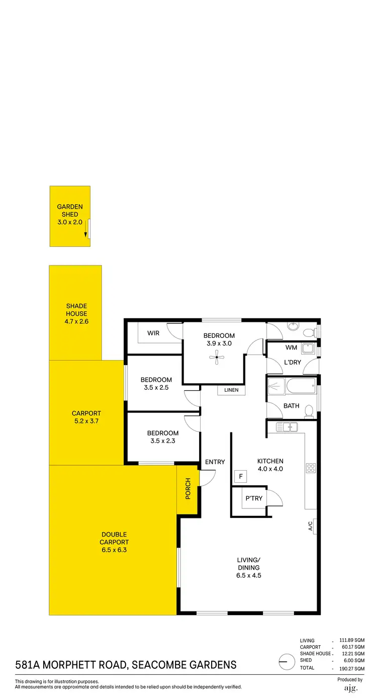 Floorplan of Homely house listing, 581A Morphett Road, Seacombe Gardens SA 5047