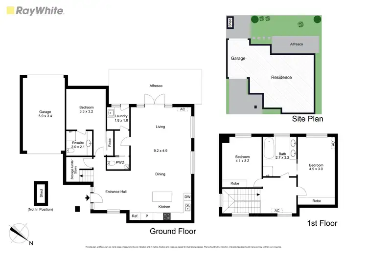 Floorplan of Homely townhouse listing, 2/52 Willesden Road, Hughesdale VIC 3166
