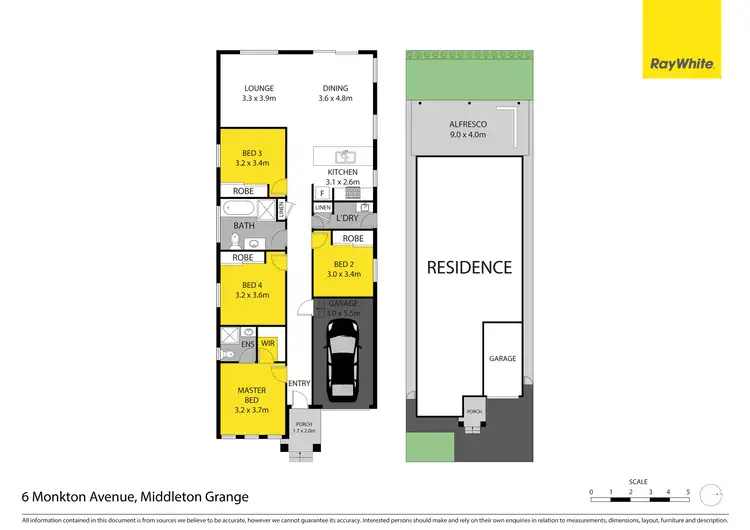 Floorplan of Homely house listing, 6 Monkton Avenue, Middleton Grange NSW 2171