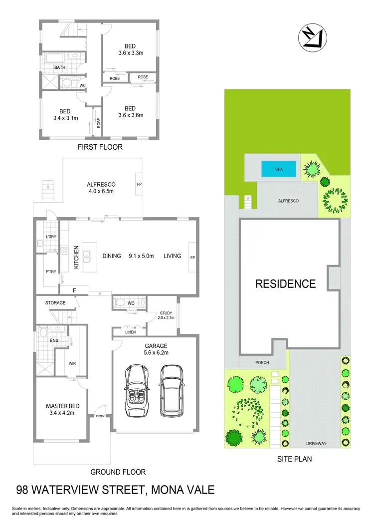 Floorplan of Homely house listing, 98 Waterview Street, Mona Vale NSW 2103