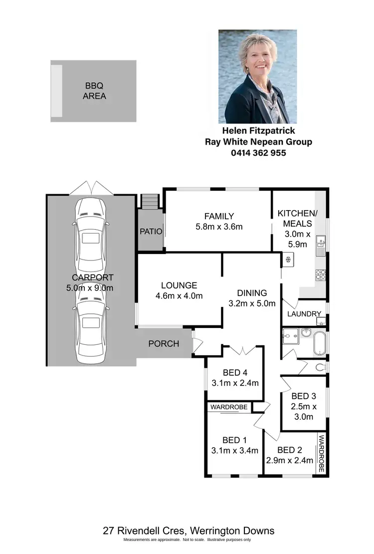Floorplan of Homely house listing, 27 Rivendell Crescent, Werrington Downs NSW 2747