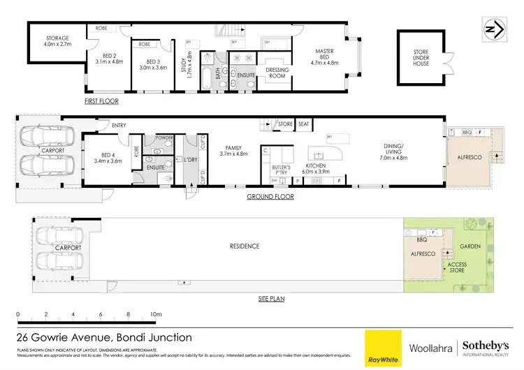 Floorplan of Homely house listing, 26 Gowrie Avenue, Bondi Junction NSW 2022
