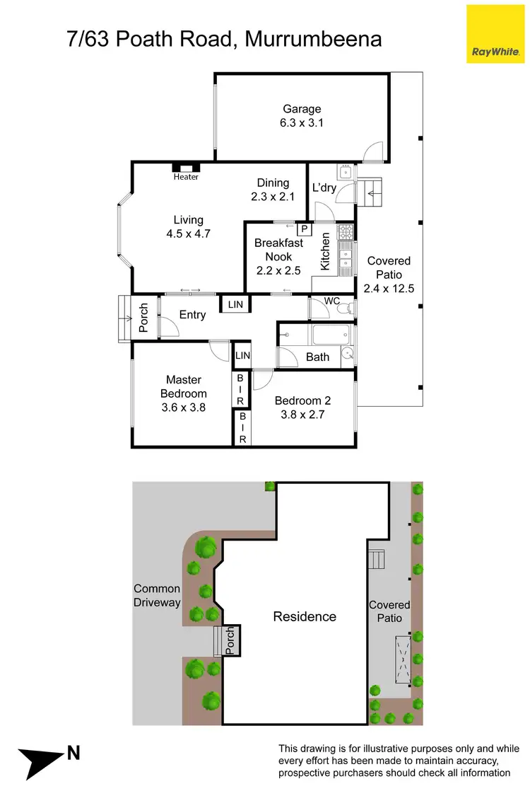 Floorplan of Homely unit listing, 7/63 Poath Road, Murrumbeena VIC 3163
