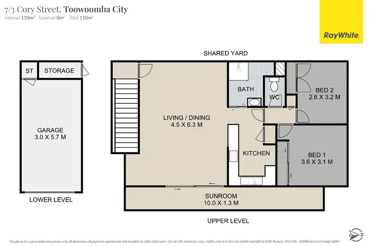 Floorplan of Homely unit listing, 7/3 Cory Street, Toowoomba City QLD 4350