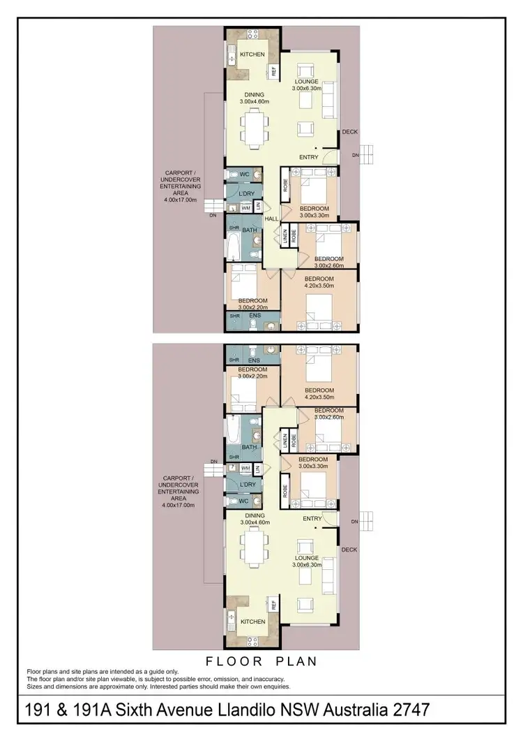 Floorplan of Homely house listing, 191 Sixth Avenue, Llandilo NSW 2747
