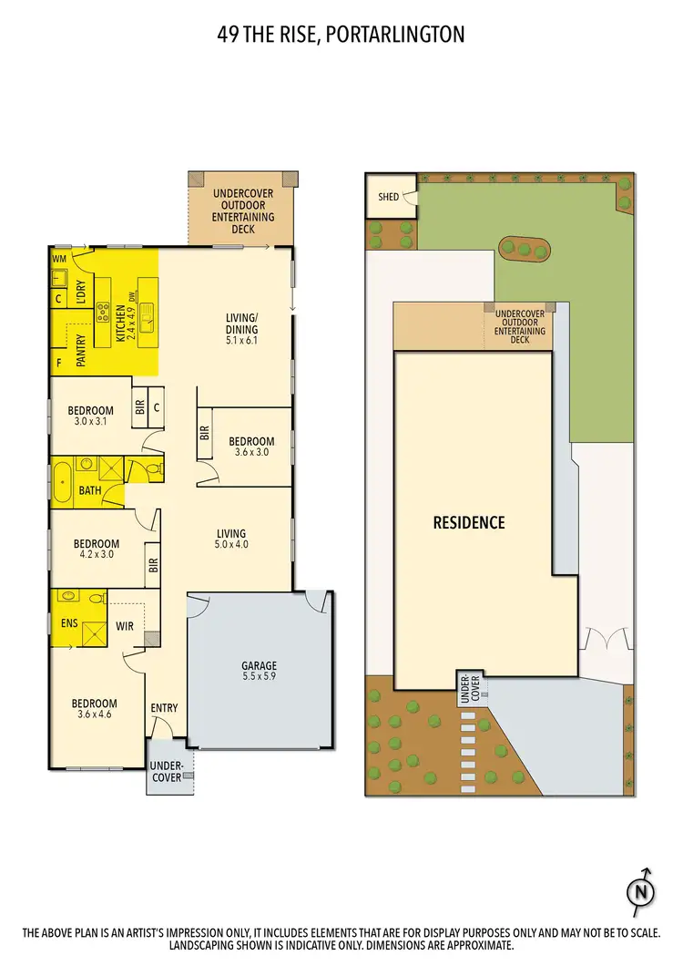 Floorplan of Homely other listing, 49 The Rise, Portarlington VIC 3223