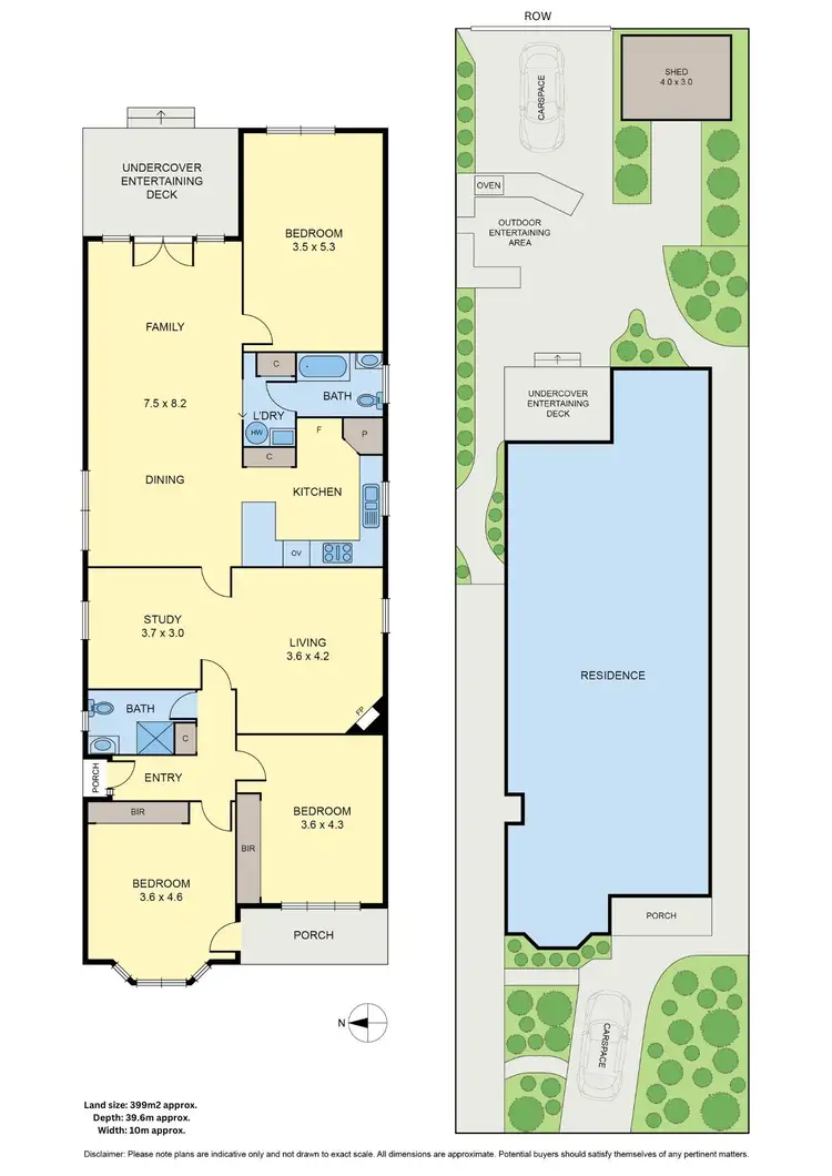 Floorplan of Homely house listing, 26 Clarendon Street, Coburg VIC 3058