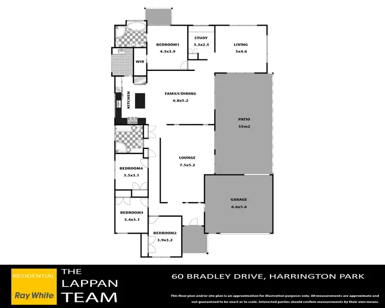 Floorplan of Homely house listing, 60 Bradley Drive, Harrington Park NSW 2567