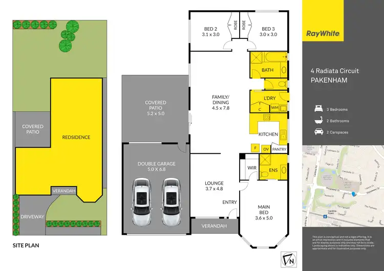 Floorplan of Homely house listing, 4 Radiata Circuit, Pakenham VIC 3810