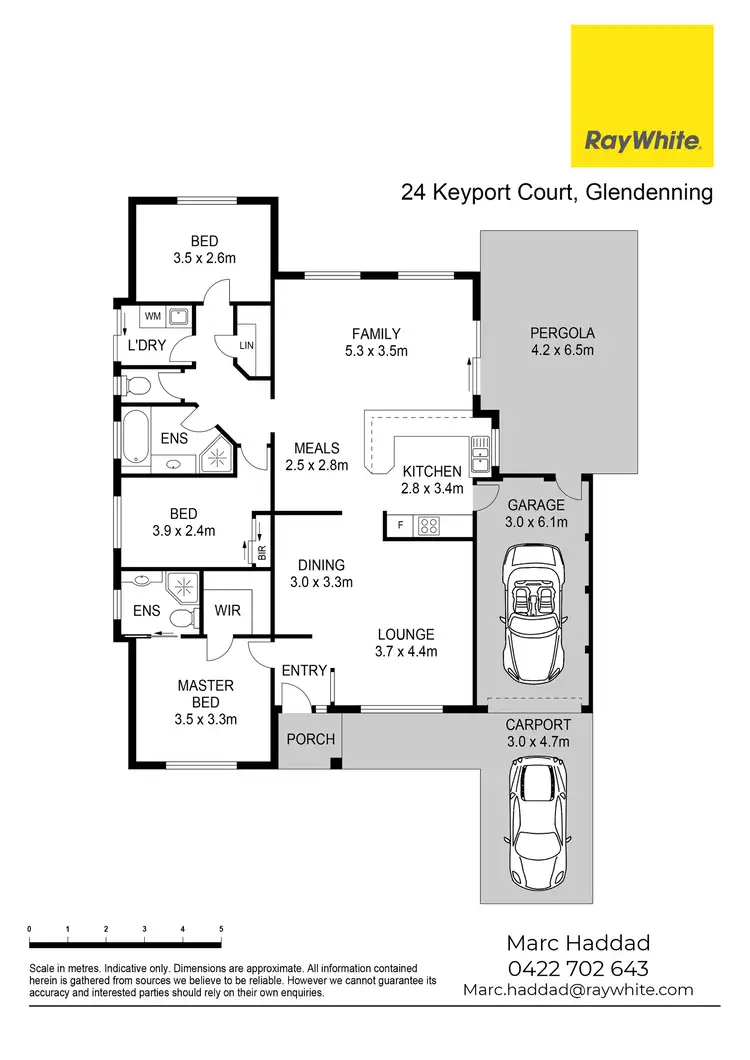Floorplan of Homely house listing, 24 Keyport Crescent, Glendenning NSW 2761