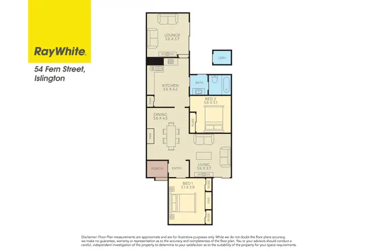 Floorplan of Homely house listing, 54 Fern Street, Islington NSW 2296