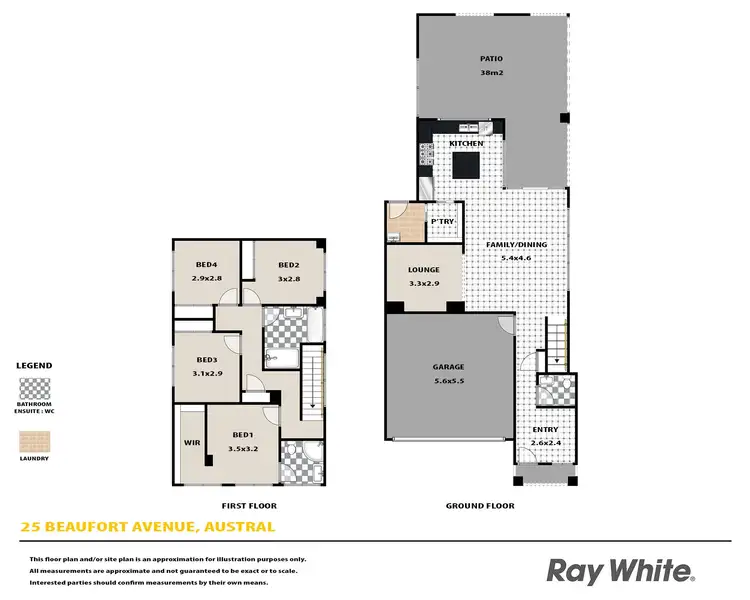 Floorplan of Homely house listing, 25 Beaufort Avenue, Austral NSW 2179