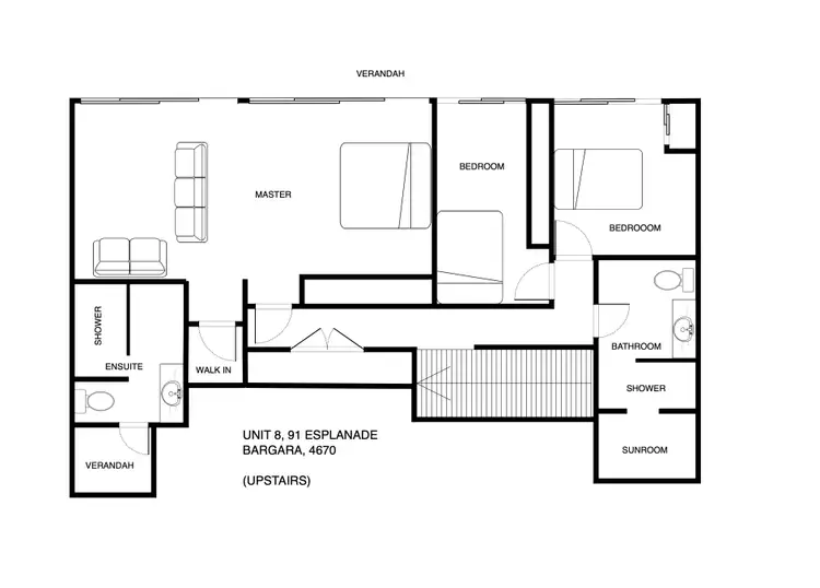 Floorplan of Homely apartment listing, 8/91 Esplanade, Bargara QLD 4670