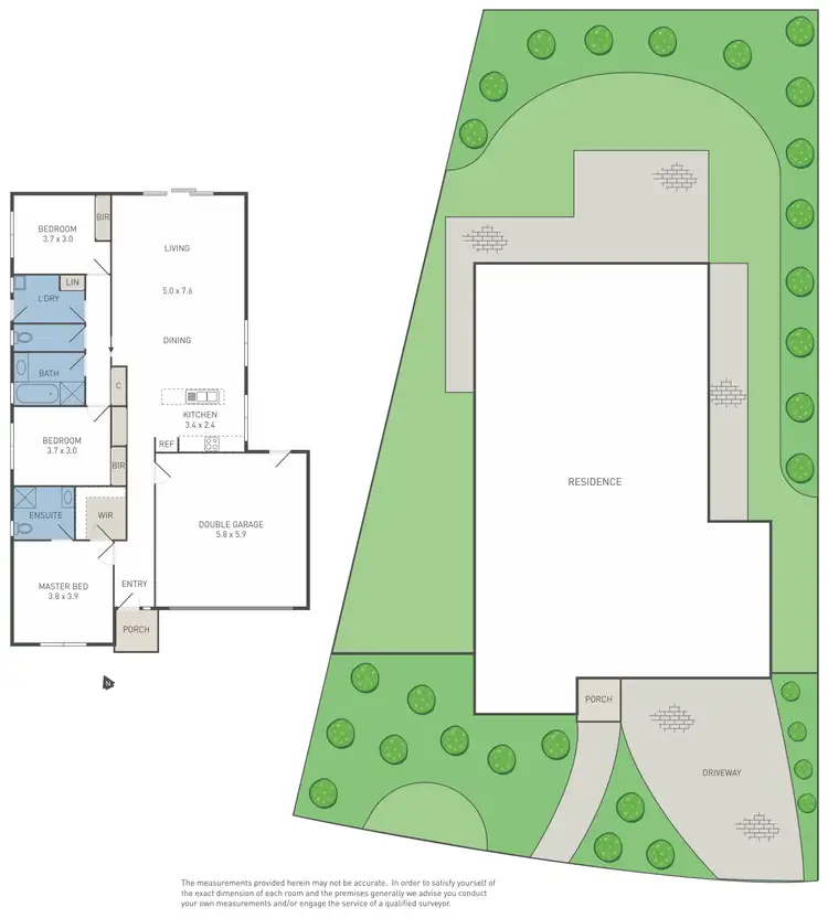Floorplan of Homely house listing, 17 Clematis Crescent, Manor Lakes VIC 3024