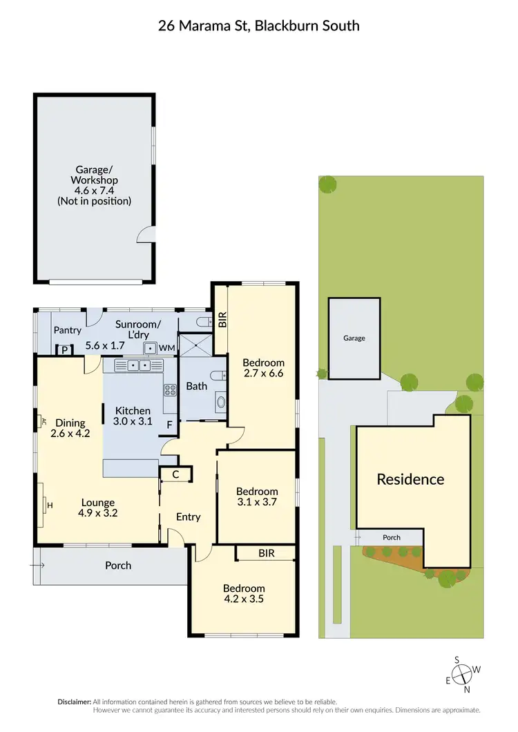 Floorplan of Homely house listing, 26 Marama Street, Blackburn South VIC 3130
