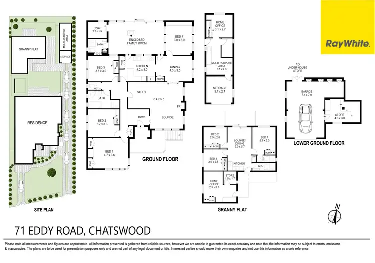 Floorplan of Homely house listing, 71 Eddy Road, Chatswood NSW 2067