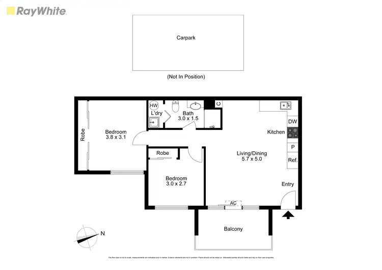 Floorplan of Homely apartment listing, 22/82-86 Atherton Road, Oakleigh VIC 3166