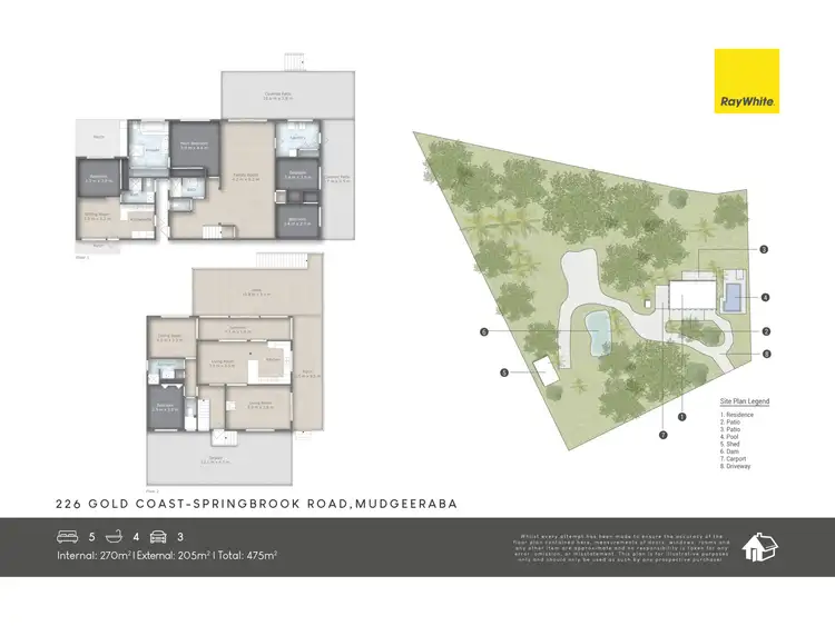 Floorplan of Homely rural property listing, 226 Gold Coast Springbrook Road, Mudgeeraba QLD 4213