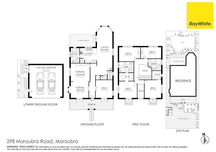 Floorplan of Homely house listing, 298 Maroubra Road, Maroubra NSW 2035