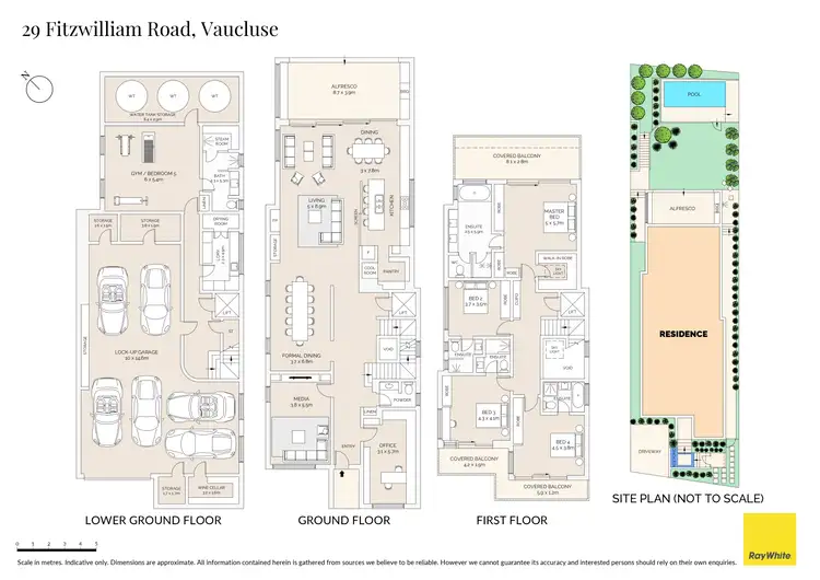 Floorplan of Homely house listing, 29 Fitzwilliam Road, Vaucluse NSW 2030