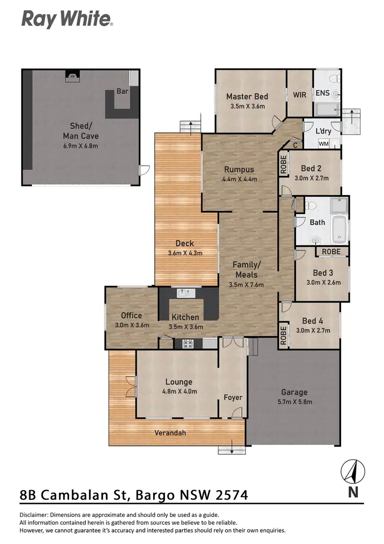 Floorplan of Homely house listing, 8b Cambalan Street, Bargo NSW 2574