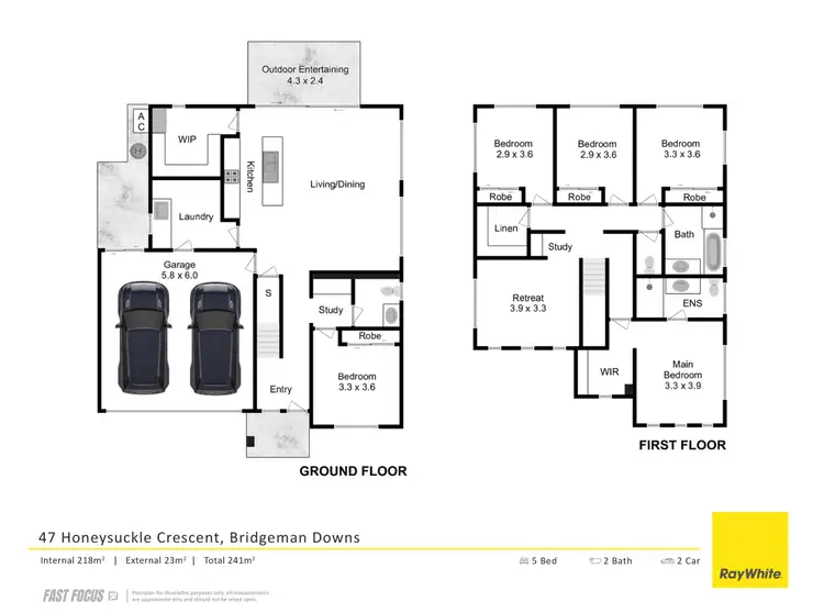 Floorplan of Homely house listing, 47 Honeysuckle Crescent, Bridgeman Downs QLD 4035