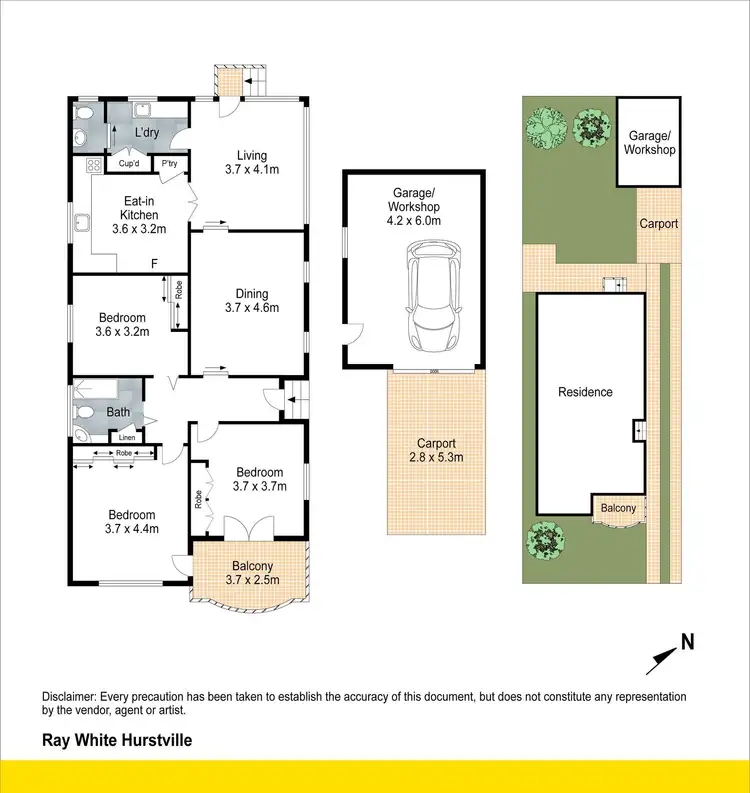 Floorplan of Homely house listing, 23A Bembridge Street, Carlton NSW 2218