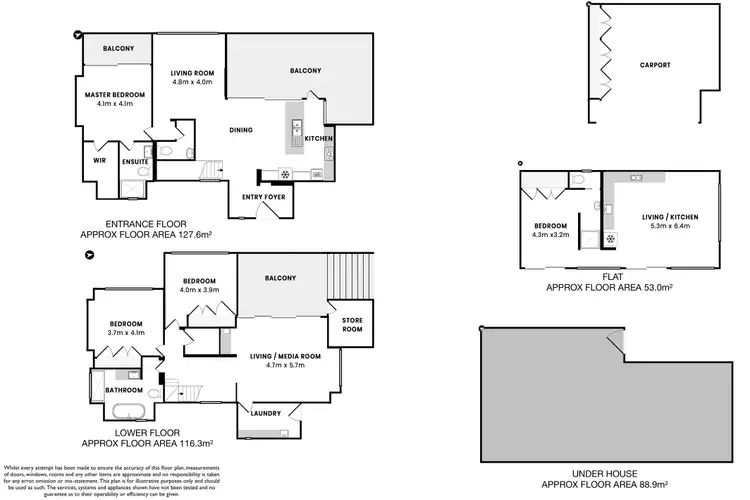 Floorplan of Homely house listing, 21 Scott Circuit, Salamander Bay NSW 2317