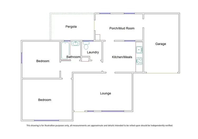 Floorplan of Homely house listing, 63 Park Terrace, Bordertown SA 5268