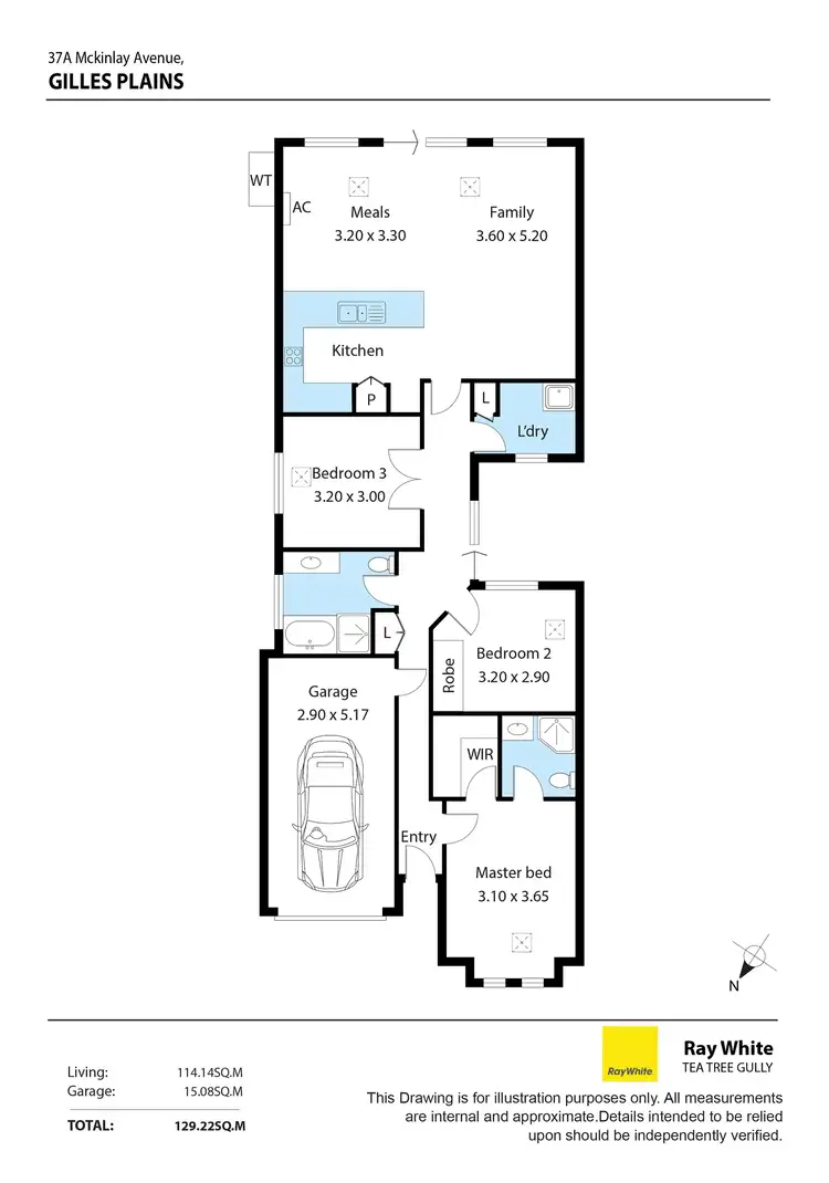 Floorplan of Homely house listing, 37a McKinlay Avenue, Gilles Plains SA 5086