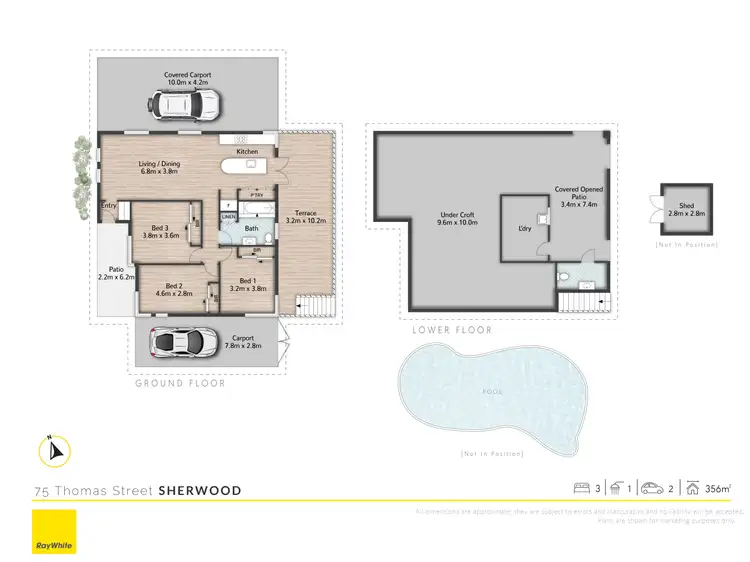 Floorplan of Homely house listing, 75 Thomas Street, Sherwood QLD 4075