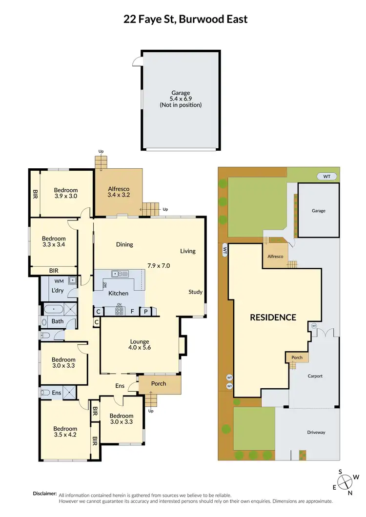 Floorplan of Homely house listing, 22 Faye Street, Burwood East VIC 3151