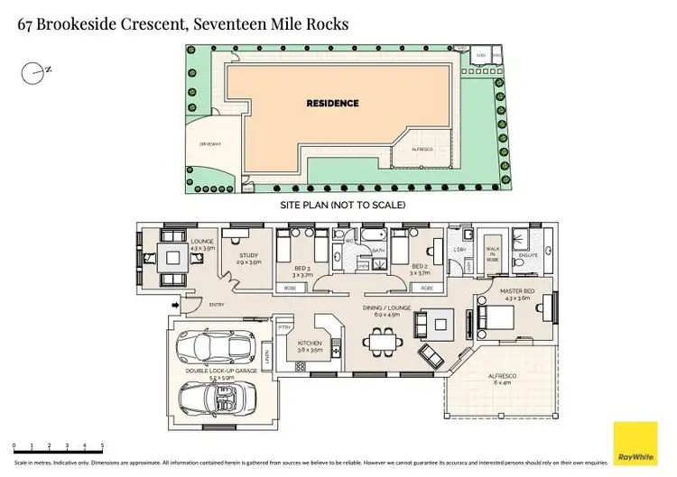 Floorplan of Homely house listing, 67 Brookeside Crescent, Seventeen Mile Rocks QLD 4073