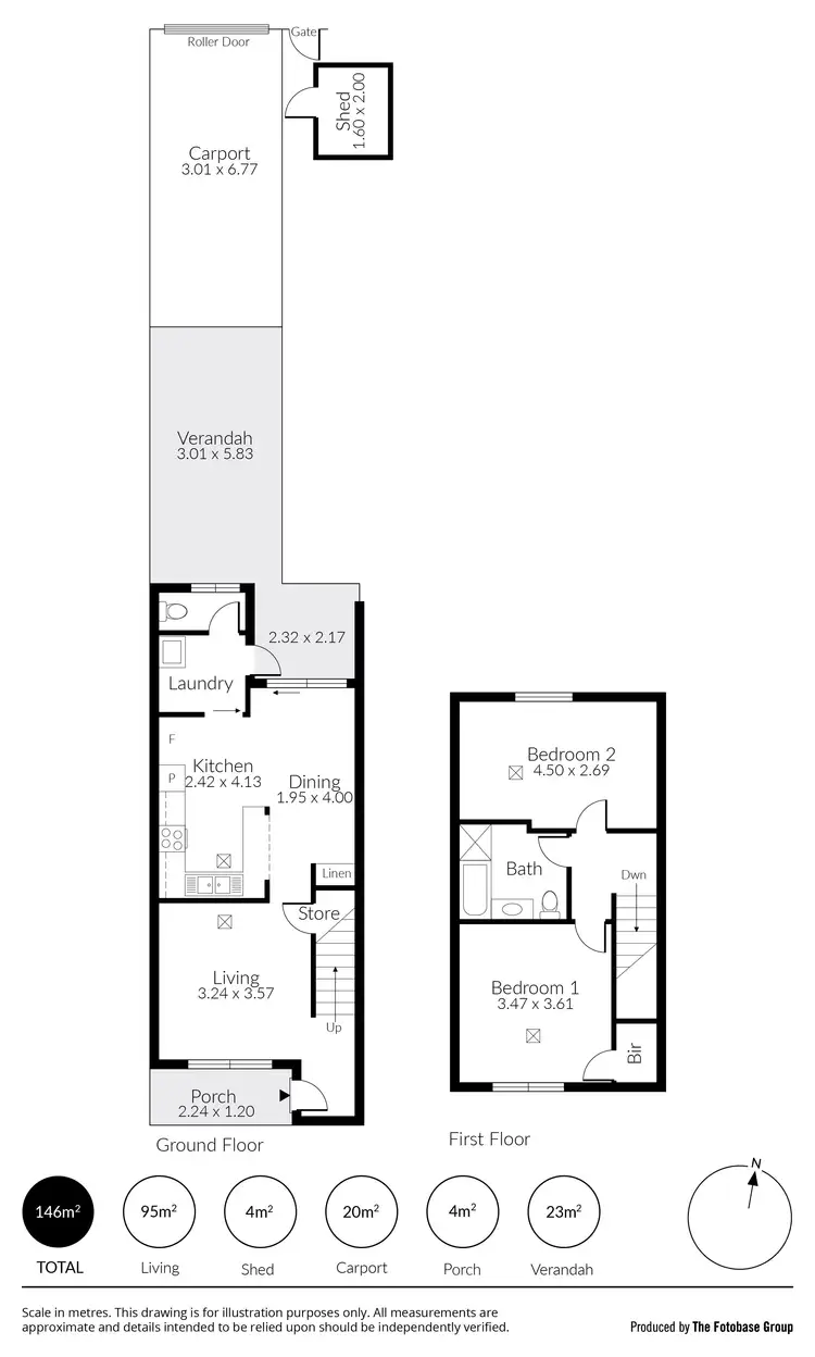 Floorplan of Homely house listing, 20B Clifton Street, Maylands SA 5069