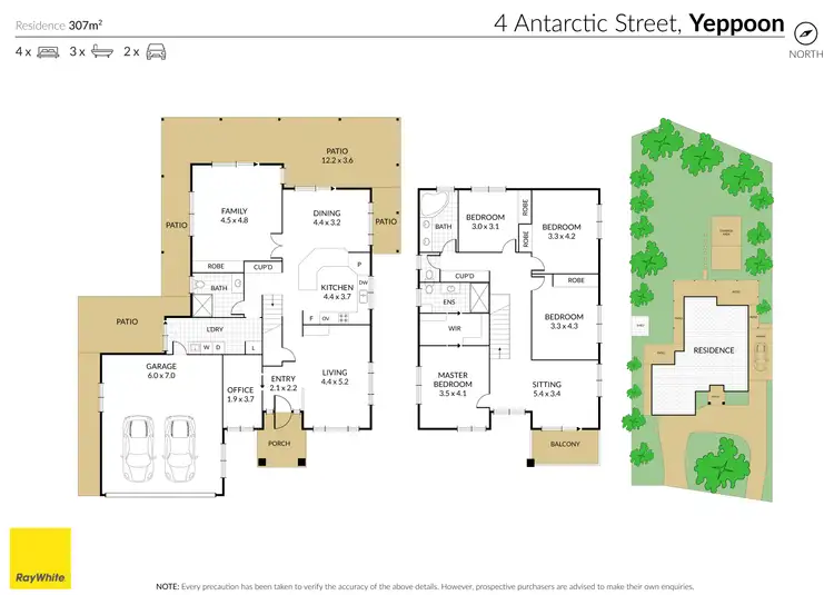 Floorplan of Homely house listing, 4 Antarctic Street, Yeppoon QLD 4703