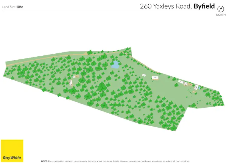 Floorplan of Homely rural property listing, 260 Yaxleys Road, Byfield QLD 4703