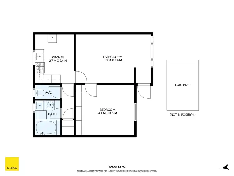 Floorplan of Homely unit listing, 14/26 Ashley Street, Reservoir VIC 3073