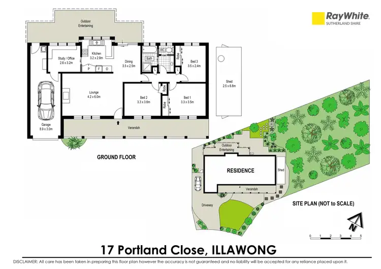 Floorplan of Homely house listing, 17 Portland Close, Illawong NSW 2234