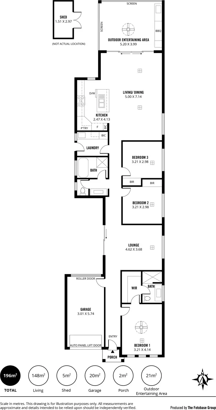 Floorplan of Homely house listing, 85A Thomas Street, South Plympton SA 5038