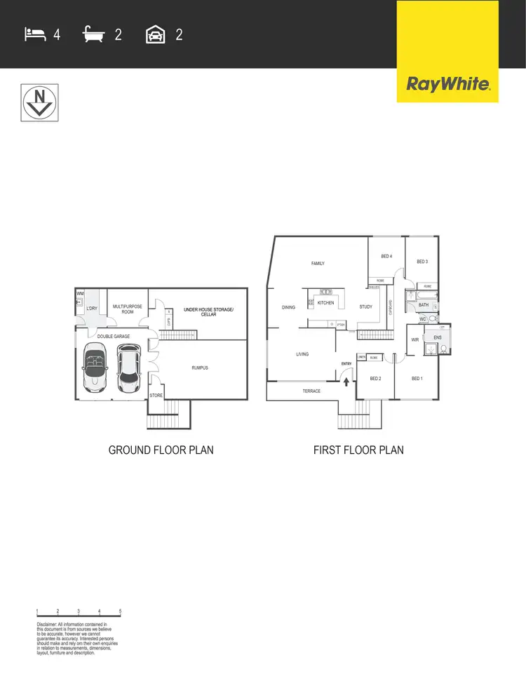 Floorplan of Homely house listing, 54 Mirning Crescent, Aranda ACT 2614
