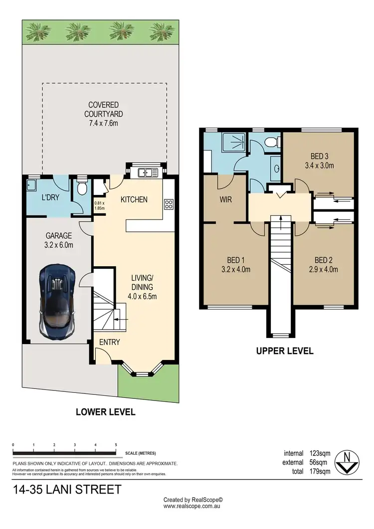 Floorplan of Homely townhouse listing, 14/35 Lani Street, Wishart QLD 4122