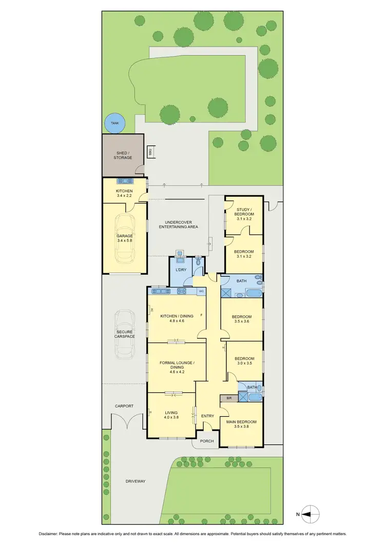 Floorplan of Homely house listing, 40 Bruce Street, Fawkner VIC 3060