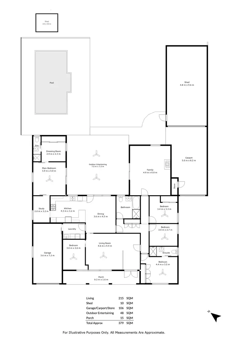 Floorplan of Homely house listing, 5 Sandra Place, Grange SA 5022