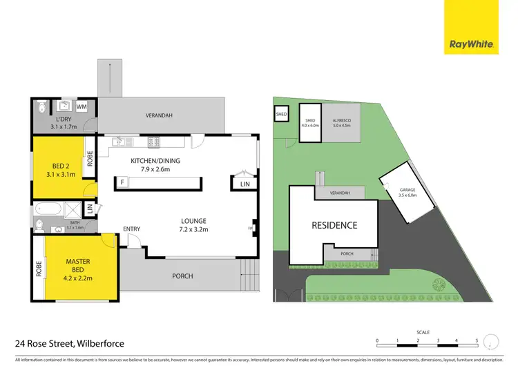 Floorplan of Homely house listing, 24 Rose Street, Wilberforce NSW 2756